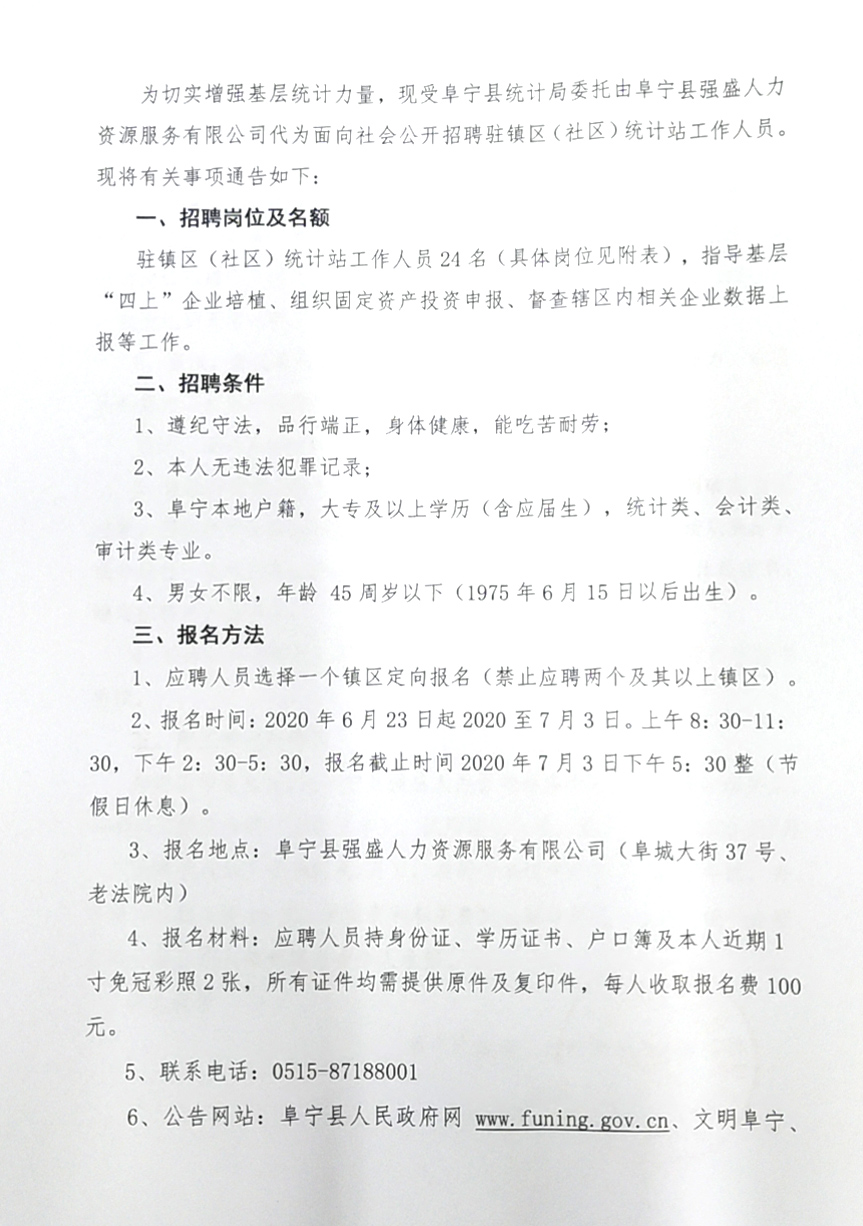 丰县统计局最新招聘信息及其重要性概览